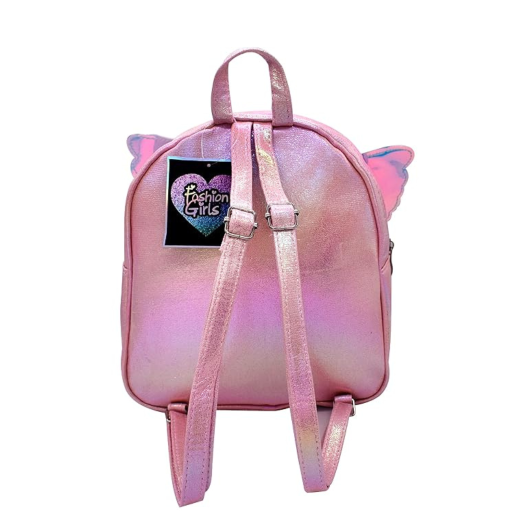 Fancy Butterfly Design Bag - Glitter Bag for Girls, Small Casual Backpack for Picnic Outdoor Travel Bags for Girls