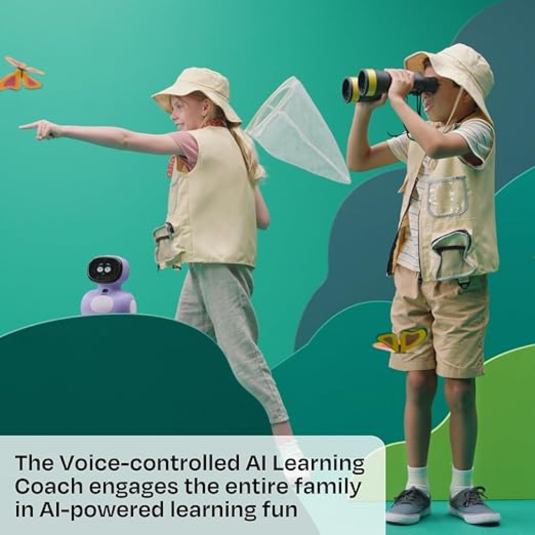 MIKO Mini Max: AI Robot for Kids | Fosters STEM Learning & Education Child-Safe Conversational Learning | Ideal Gift for Boys & Girls