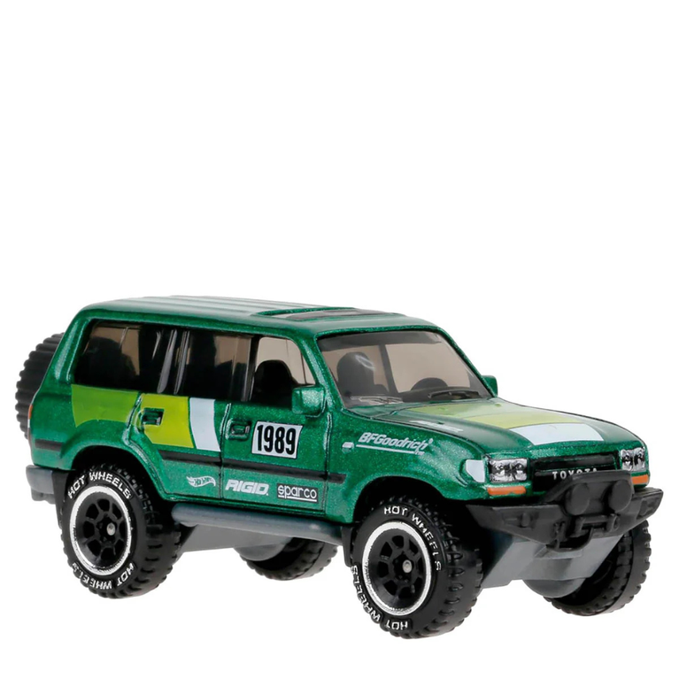 Hot Wheels TOYOTA LAND CRUSIER 80 Off-Road SUV Die-Cast Model Car