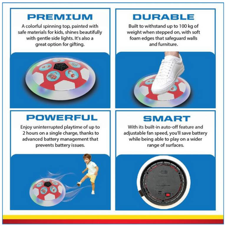 PlayMagic- Hover Ball Paw Patrol Marshall For Kids of Age 3Y+, Multicolour