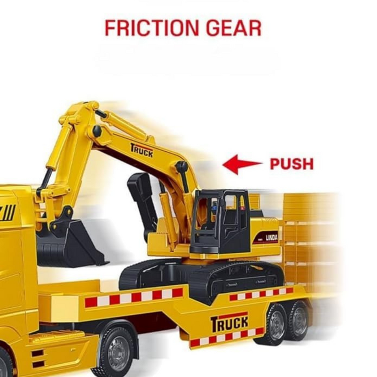 Nino's Big Excavator Truck Toy with Lights & Sound