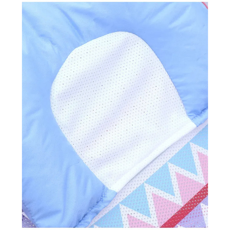 Baby Bather With Toys - Pink| Reclining Seat| Spacious| Anti Skid Base| Head Support| Compact Fold| Travel Friendly| Washable Cover| Newborn| Boys & Girls