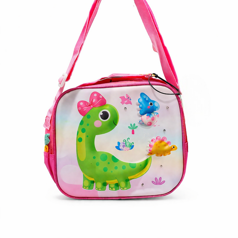 Dinosaur Lunch Bag Kids - Insulated Lunch Box Kids for Toddler Girls Lunch Tote Bag for Preschool