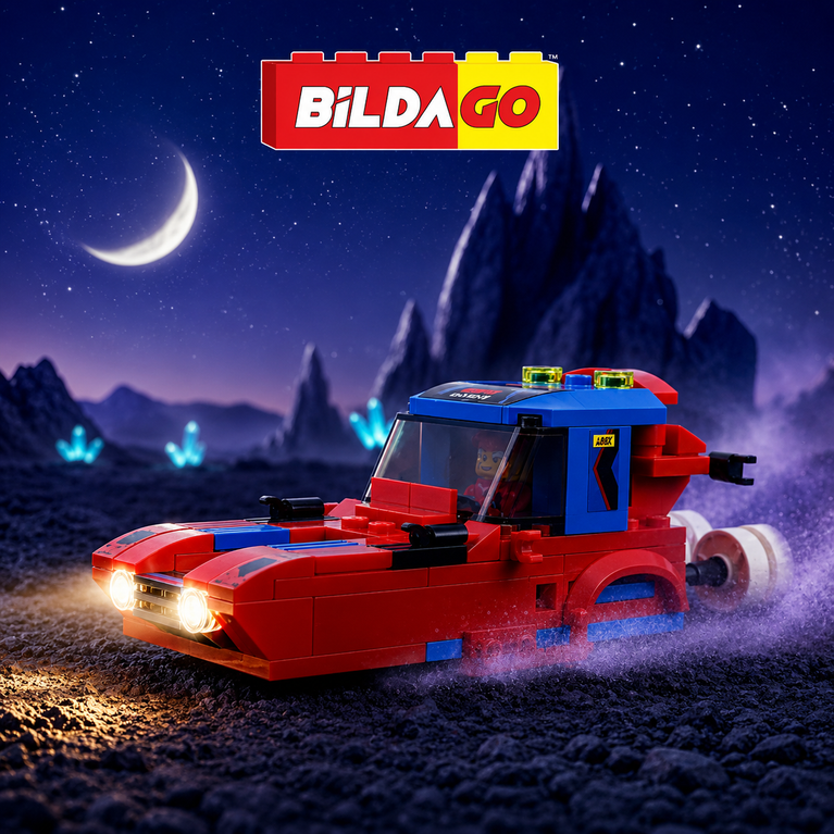 Bildago 3 in 1 X Terrain Geo Rover Sports Car 136 Pieces - SP13425