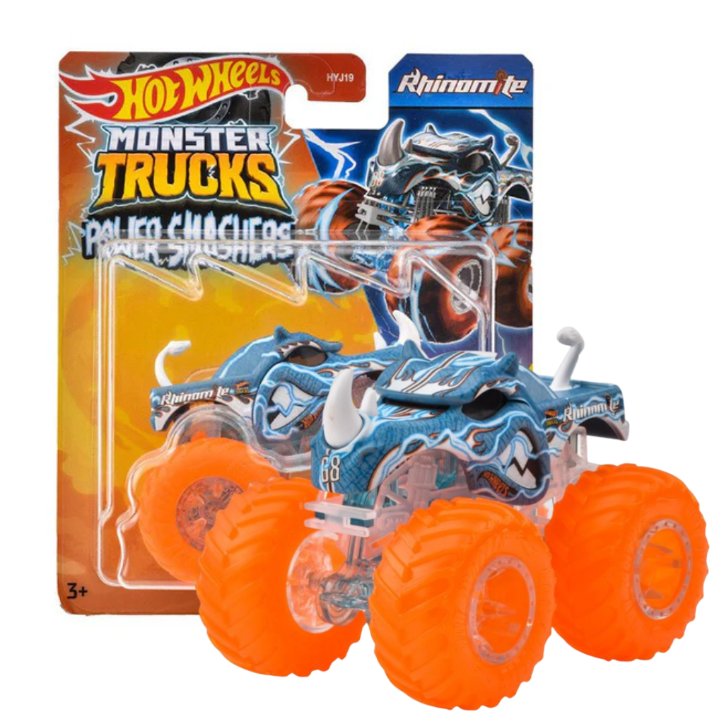 Hot Wheels - Monster Trucks Power Smashers - Rhinomite - HYJ19-955B