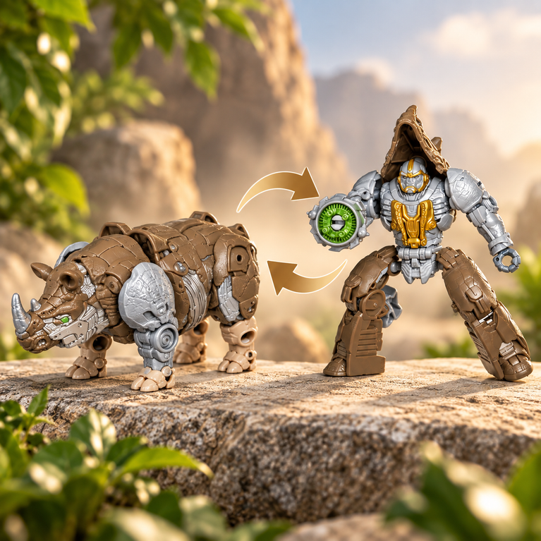 Transformers Rhinox 2-in-1 Converting Rhino Robot Toy