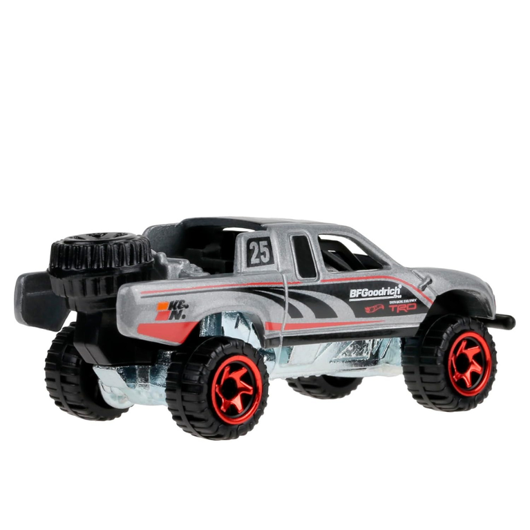 Toyota Off-Road Racing Pickup Truck Die-Cast Toy Car – Silver Series (Rig Storm Model)