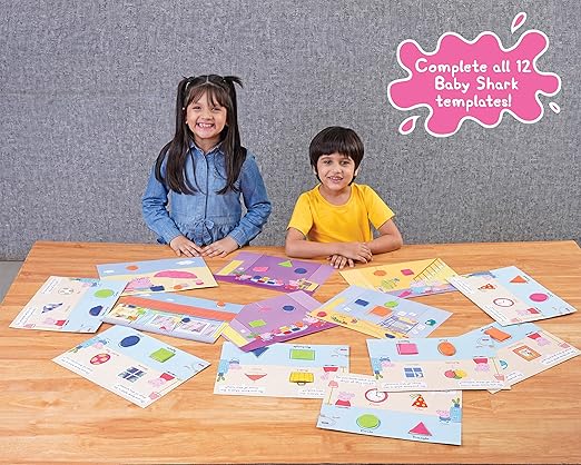 Dough Magic Peppa Pig Spot & Shape Activity Set With Moulding Lid |Water based Soft Dough