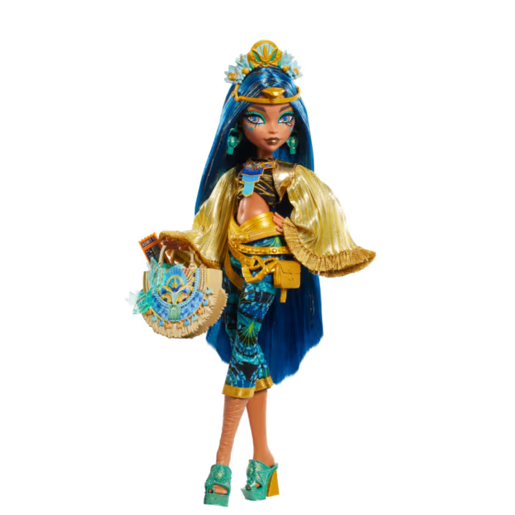 Barbie Monster High „Cleo De Nile Doll with Glam Monster Festival”