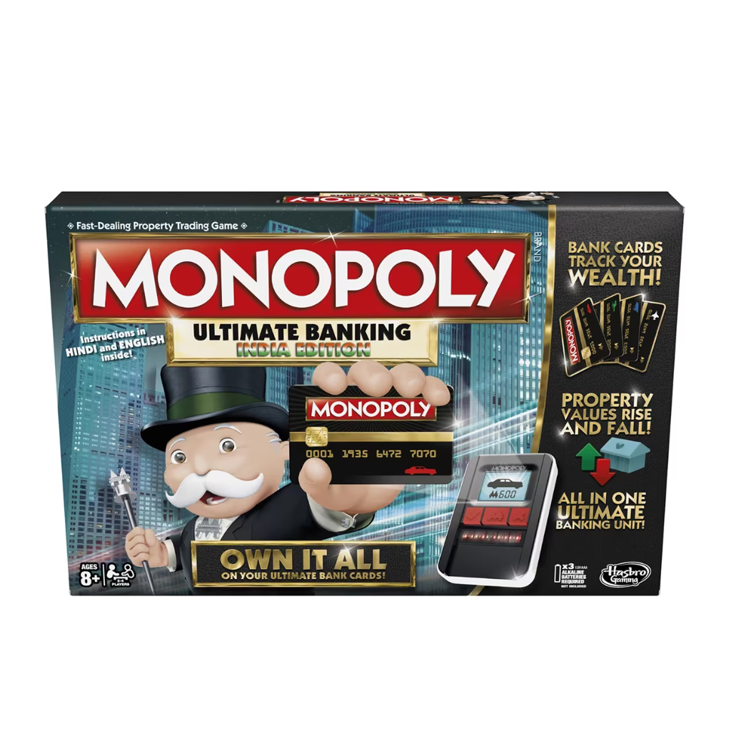 Monopoly Game Ultimate Banking Edition, Unisex, 7Y+