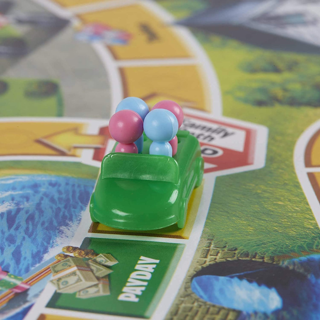 The Game of Life – Family Board Game for Kids & Adults (2-4 Players, Ages 8+)