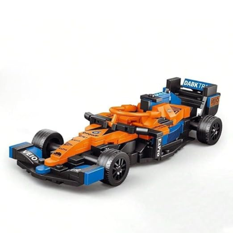 Speed Champions Racing Car Building Blocks Toy Car Collectible Model Cars DIY Building Kit for Kids