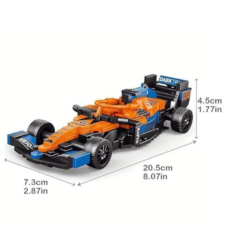 Speed Champions Racing Car Building Blocks Toy Car Collectible Model Cars DIY Building Kit for Kids