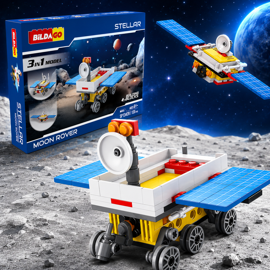 Bildago 3 in 1 Stellar Moon Rover 135 Pieces - SP13428