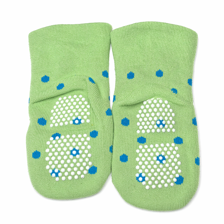 Cute Frog Baby Anti-Slip Socks – Soft Cotton Grip Socks for Infants & Toddlers