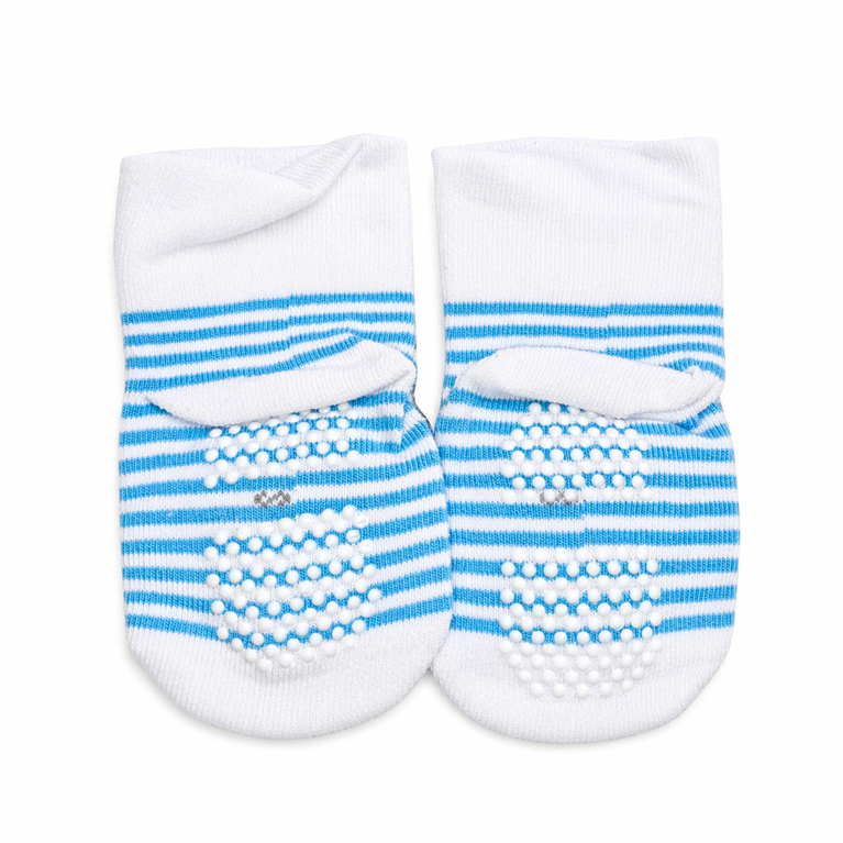 Cute Elephant Baby Socks – Soft Cotton Striped Socks for Infants & Toddlers
