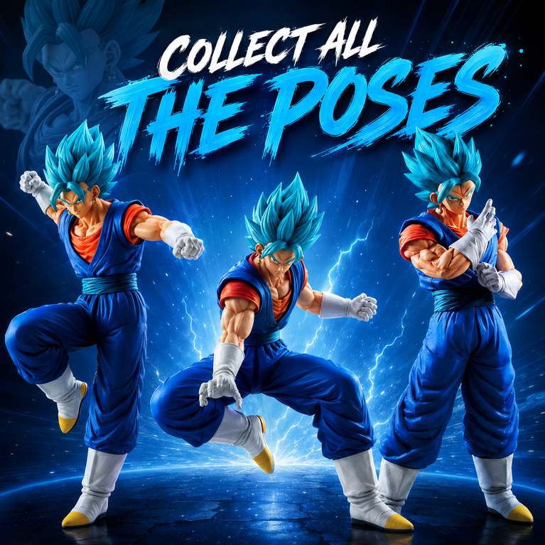 Vegito Super Saiyan Blue PVC Anime Action Figure Collectable Statue|32 cm