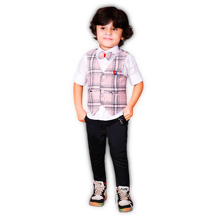 GOI-BOYS WAIST COAT SET 2266