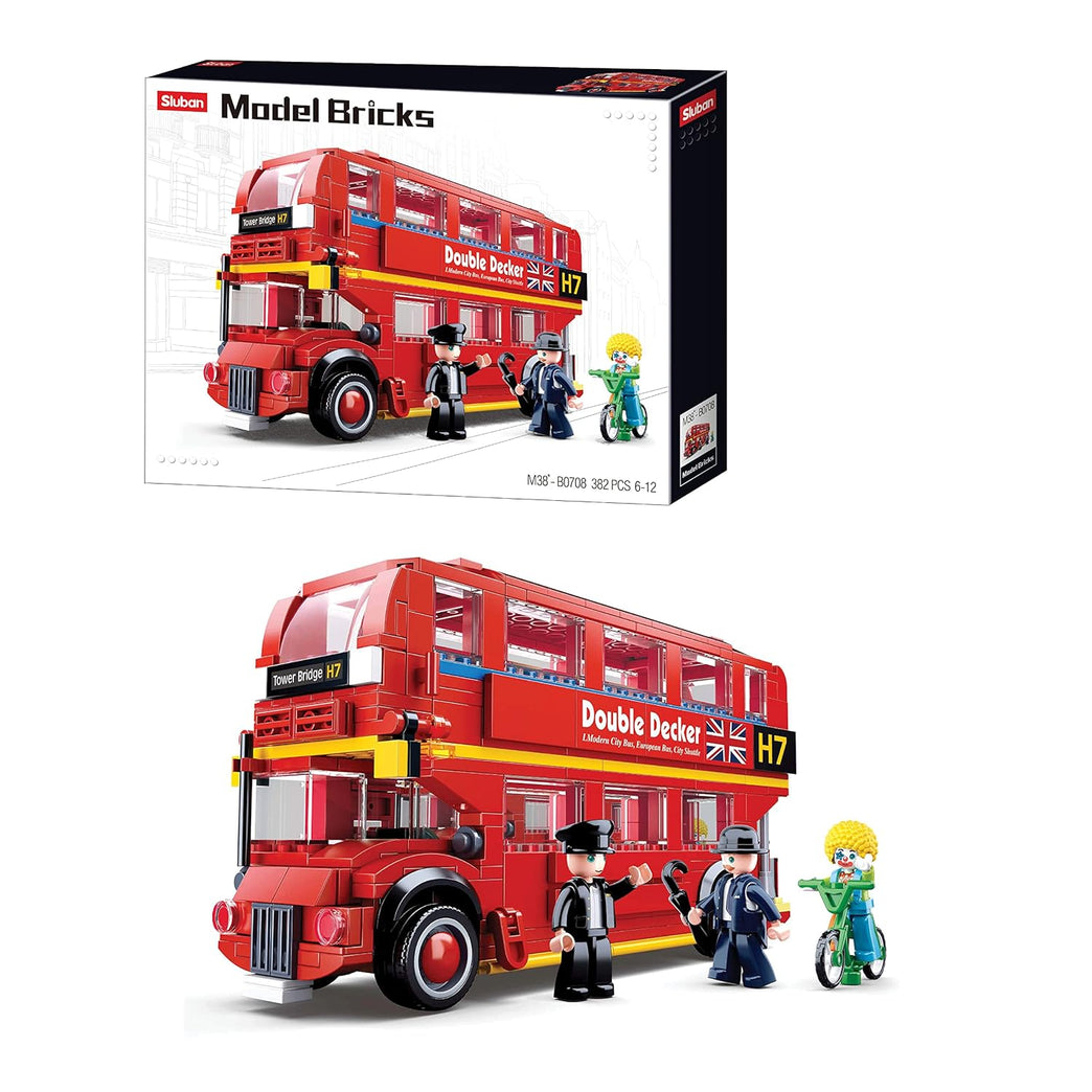 Sluban Building Block Toy London Bus Multicolour, 6Y+
