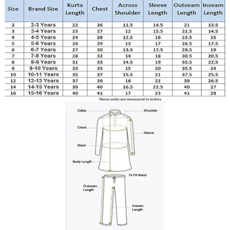 Ninos Kids Wooven Full Sleeve Kurta Pajama Set With Embroidery Boys Ethnic Wear Traditional Festive Outfit
