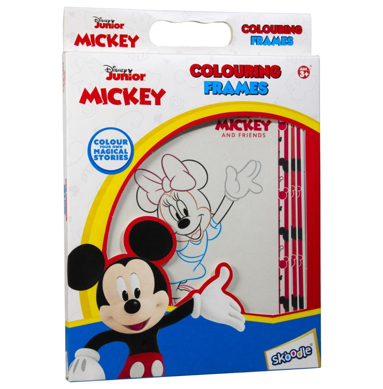 SKOODLE  - Mickey Mouse Coloring Frames For Kids