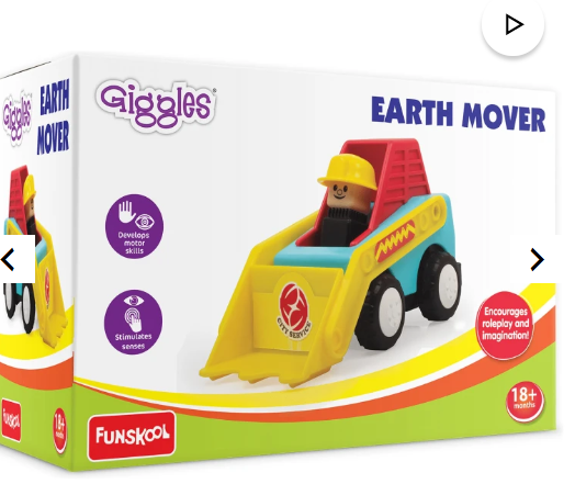 FUNSKOOL - Giggles Vehicles Loader Truck Toy