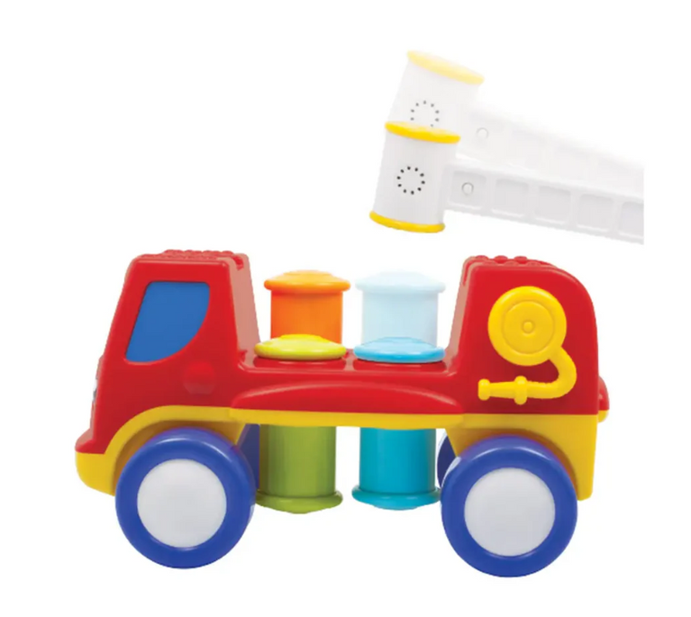 Funskool-Giggles Peg Basher Fire Engine