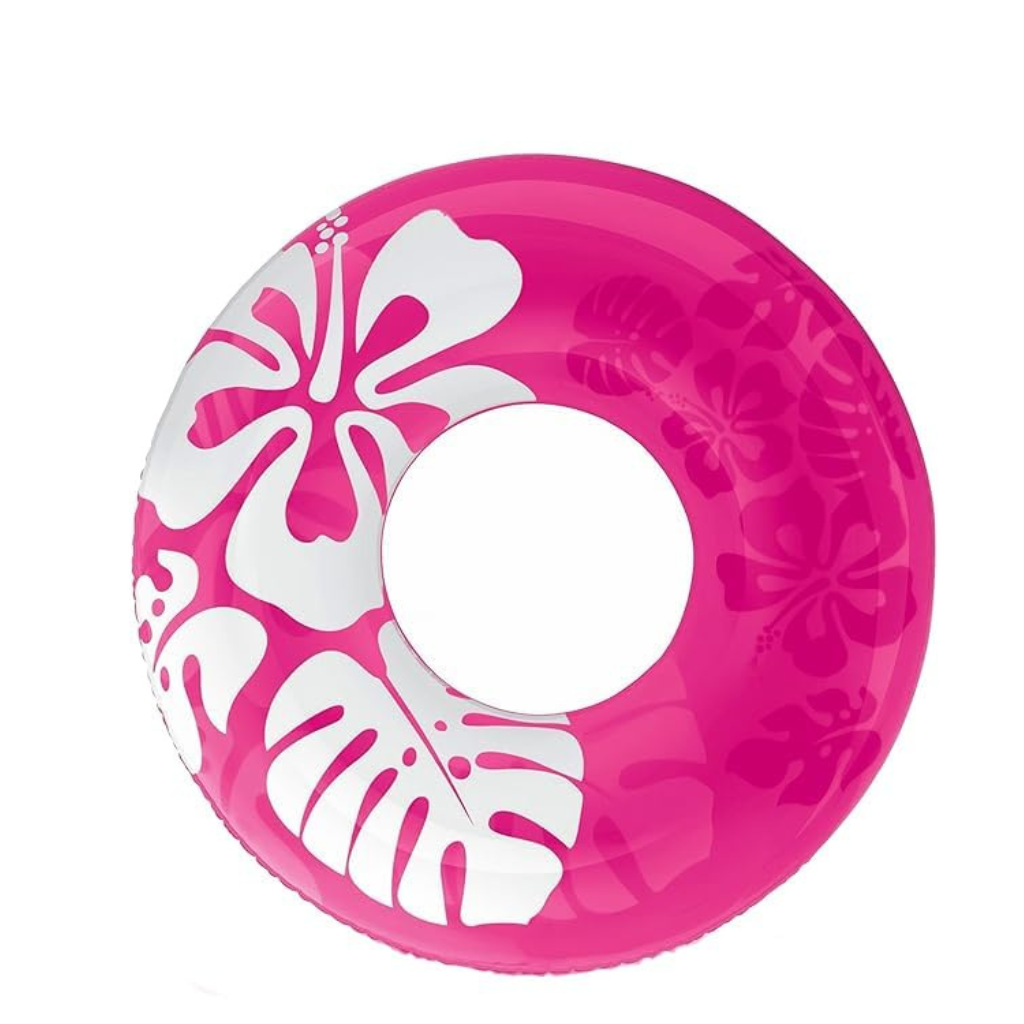Colorful Transparent Inflatable Swimming Pool Tube Raft