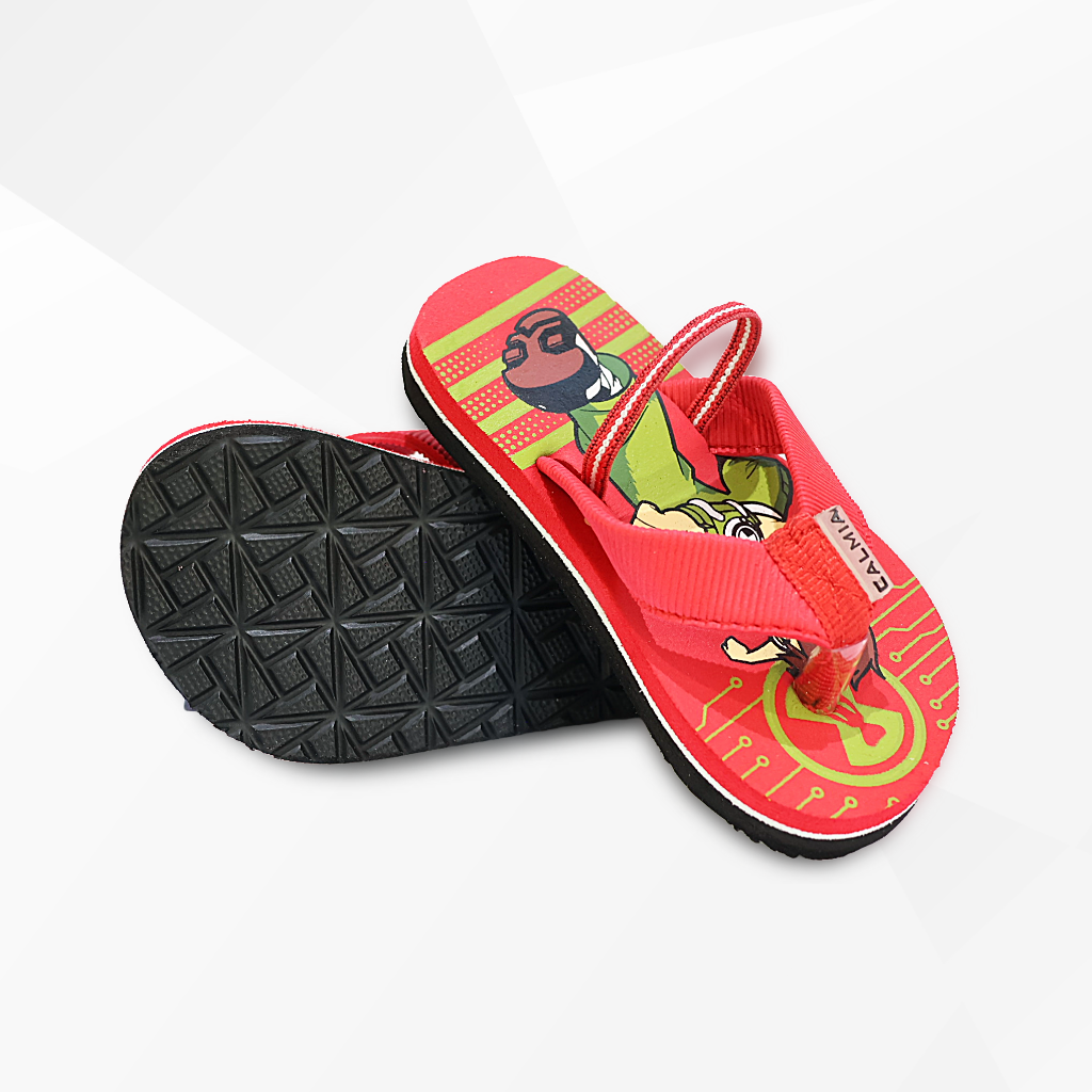 Kids Fun Ben10 Printed Flip Flops