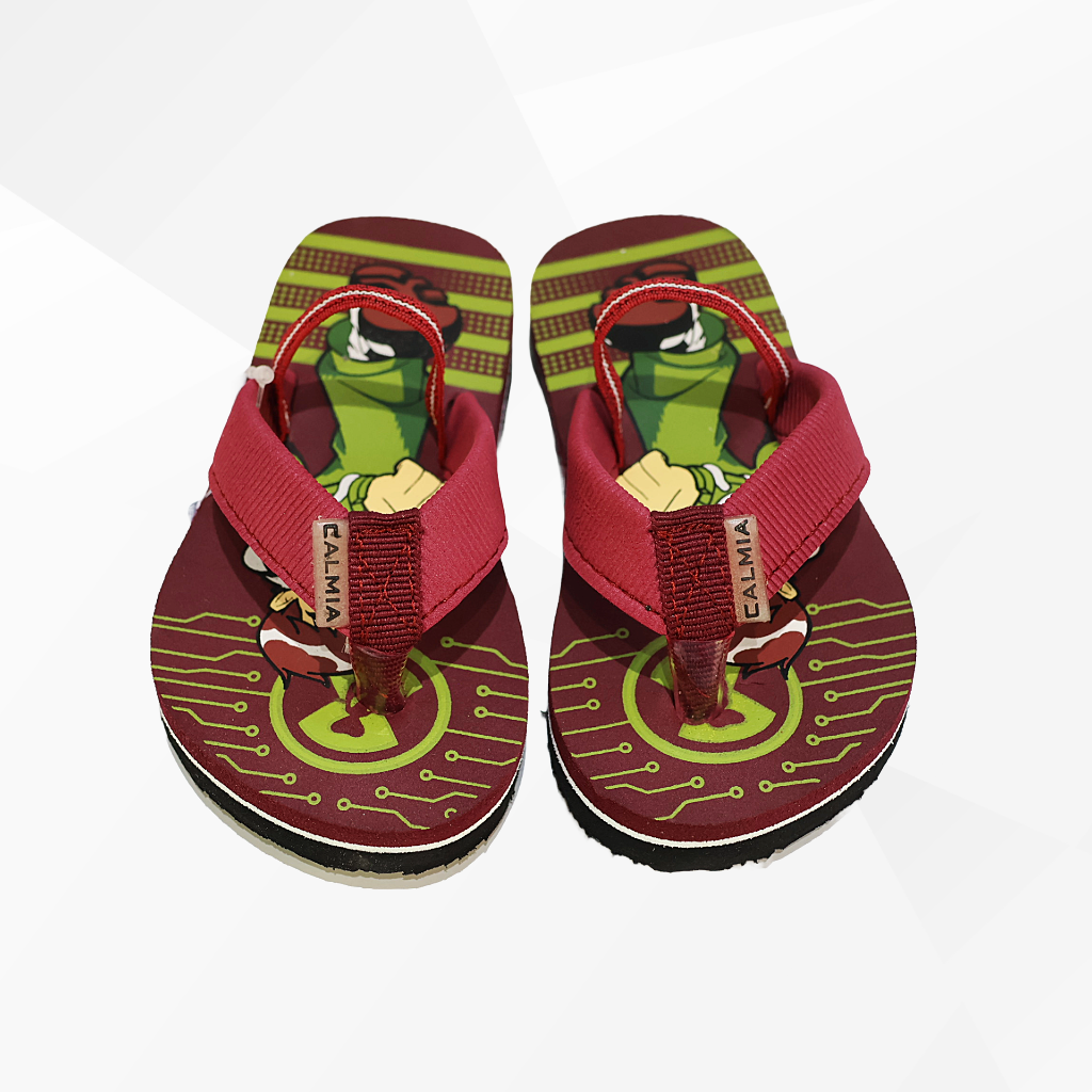 Kids Fun Ben10 Printed Flip Flops