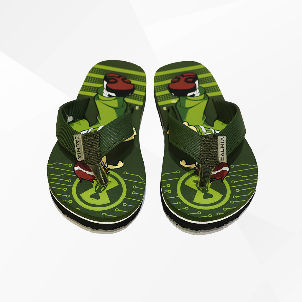 Kids Fun Ben10 Printed Flip Flops