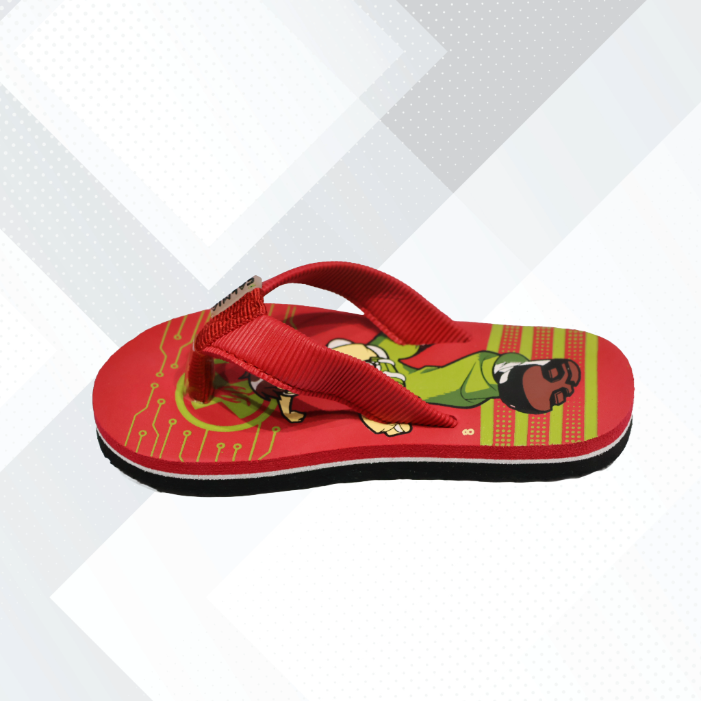 Kids Fun Ben10 Printed  Flip Flops