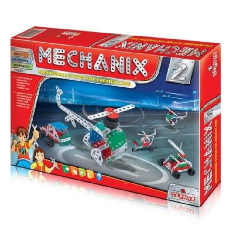 Metal Mechanix-2 3rd Level of The Original Mechanix Series, STEM Toy