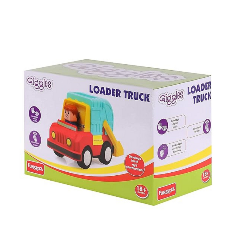 Giggles Kid Vehicles Loader Truck Toy-Multicolor