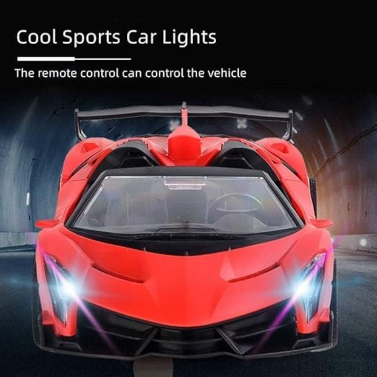 RC Sport Racing Toy Car, Compatible with BMW X6 Model Vehicle with Head & Tail Flashing Light