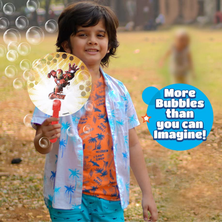 Bubble Magic FanBubs Ironman Theme For Kids 3+ years
