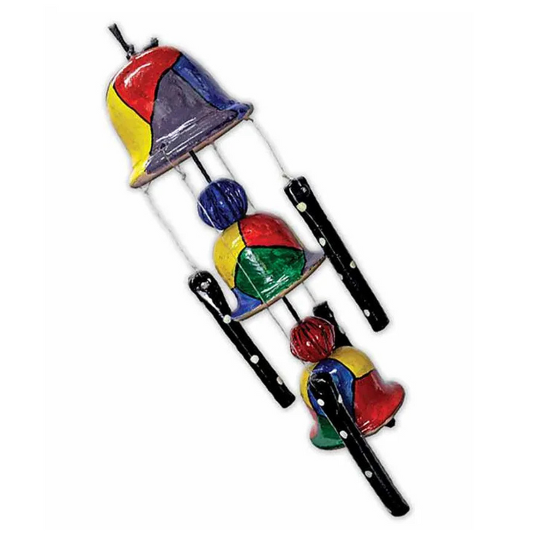 Toy Kraft Terracotta Tinkles Make A Windchime Kit - Multicolour