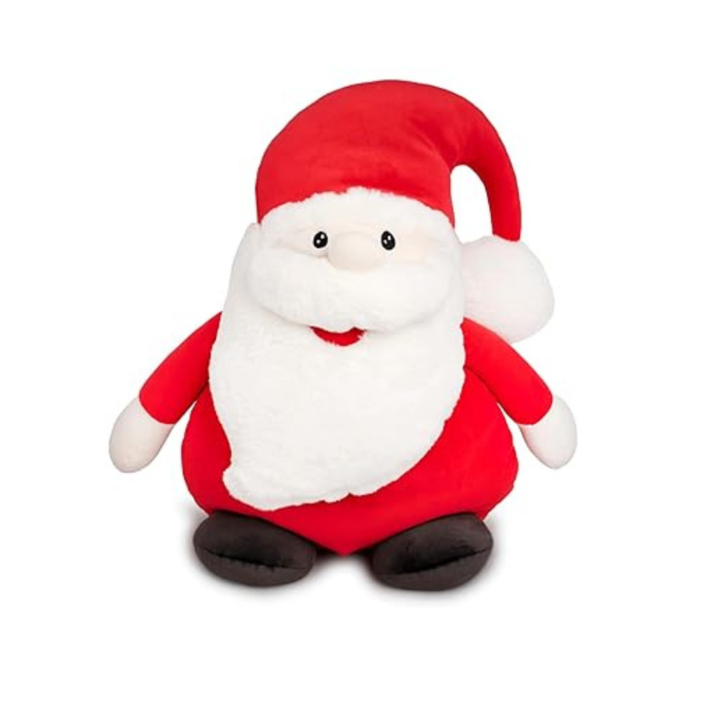 Santa Claus-The Father Christmas Stuffed Soft Plush Toy, Red, 45cm, Holiday Decoration Gift for Kids