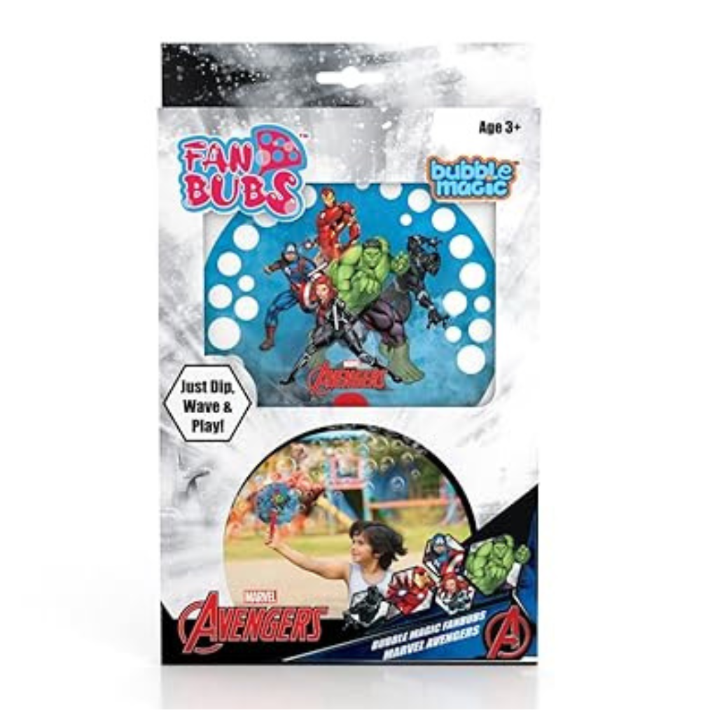 Bubble Magic FanBubs Marvel Avengers Theme For Kids 3 Years and Above