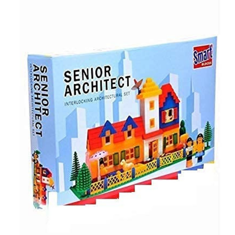 SMART Seniour Architect  House Building  Block Set -610 Pcs