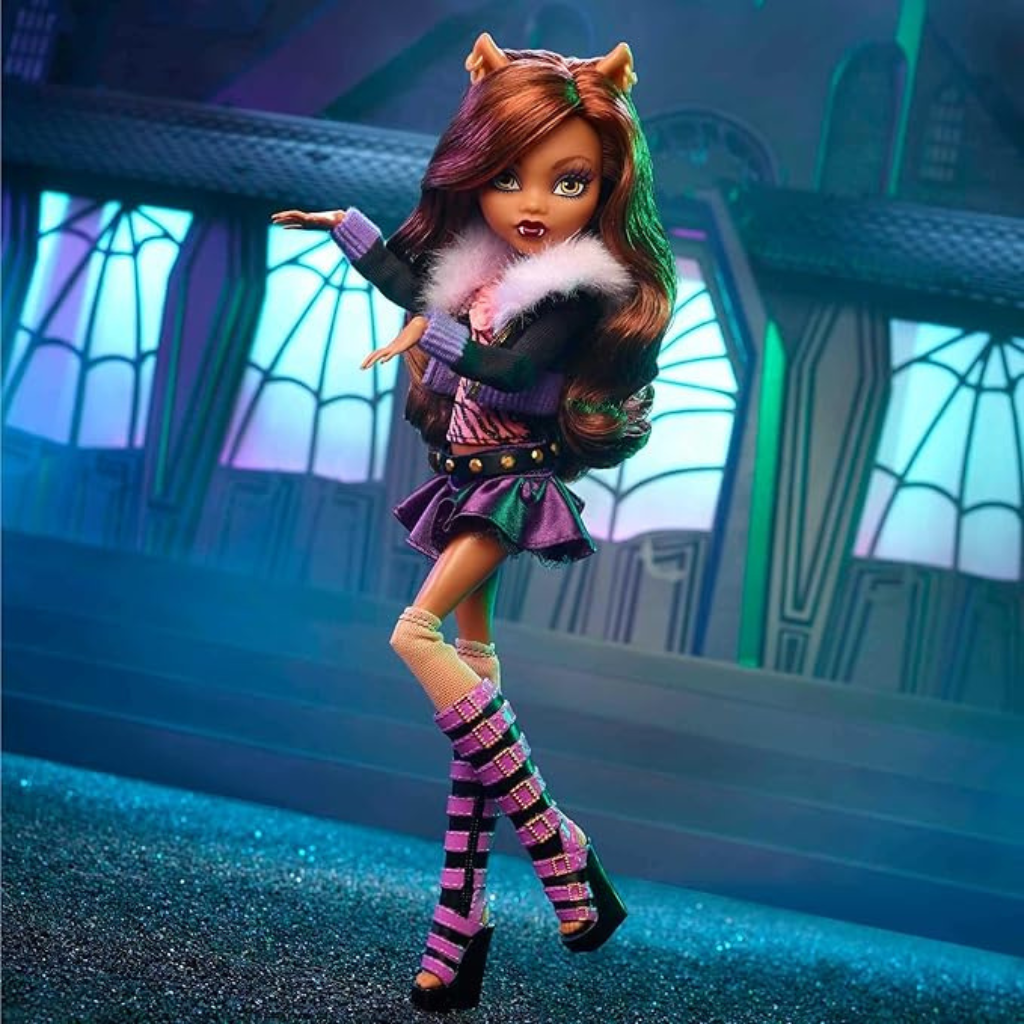 Monster High Clawdeen Wolf Reproduction Doll Wearing Original Fashion