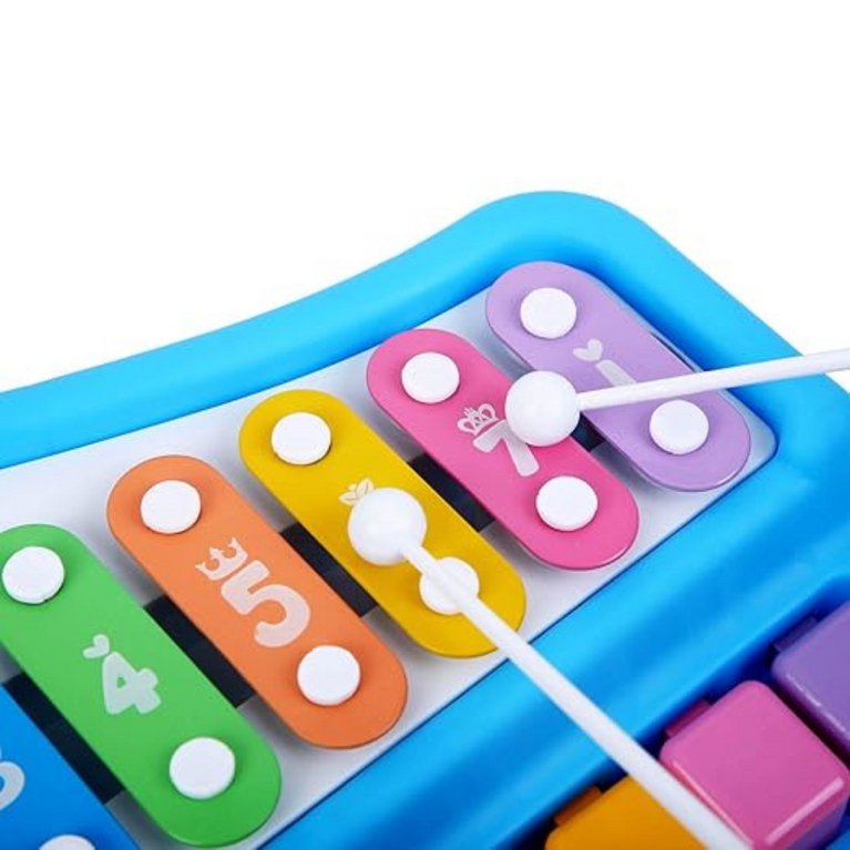 Skoodle 2-in-1 Xylophone Musical Piano Non-Toxic ,BPA free Suitable For Kids.