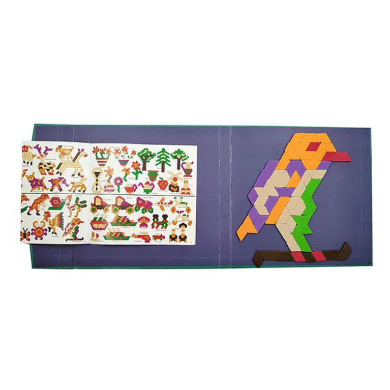 Mosaic Pictures - Magnetic Tile Puzzle Game for 5 Years & Above