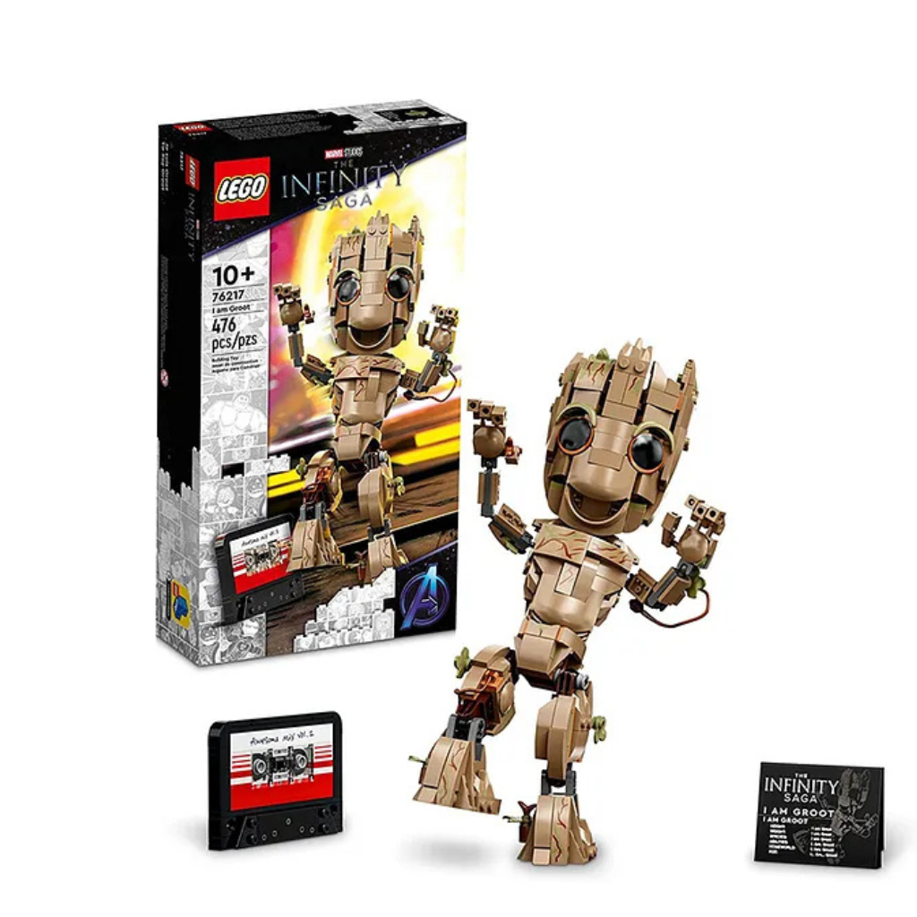 LEGO Marvel I am Groot  Building Kit 476 Pieces