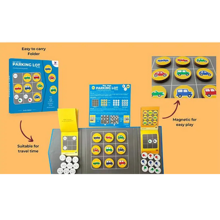 Toy Kraft- Magnetic Parking Lot Game