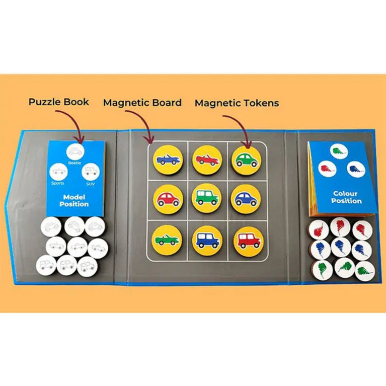 Toy Kraft- Magnetic Parking Lot Game