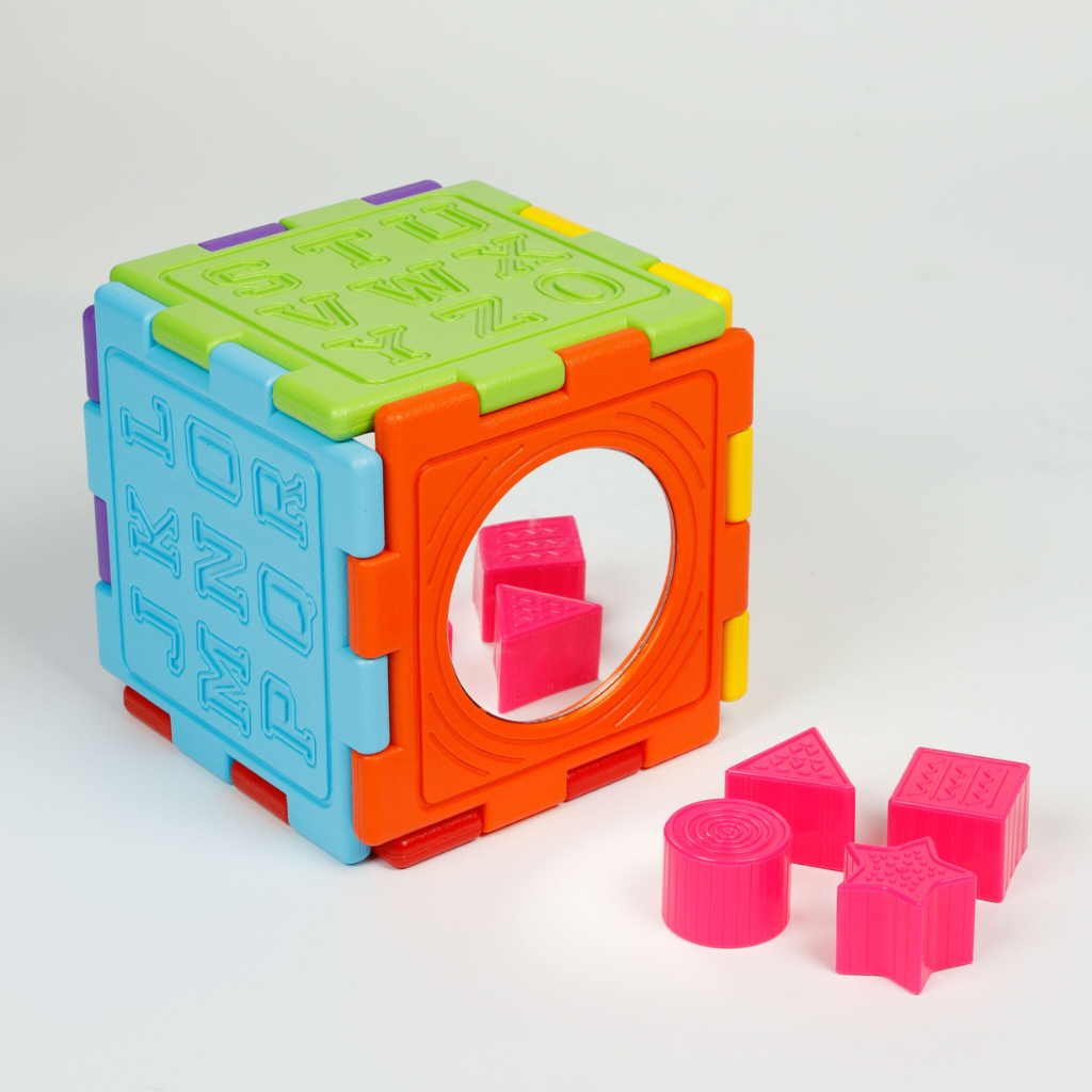 GIRNAR-Early Learning Multifunction Baby Learning Shape Matching Treasure Box Toys Kids Activity Cube