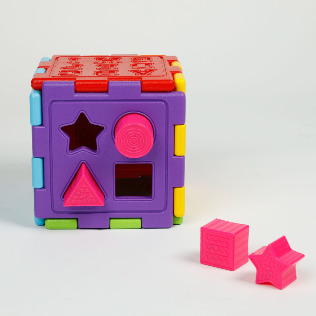 GIRNAR-Early Learning Multifunction Baby Learning Shape Matching Treasure Box Toys Kids Activity Cube