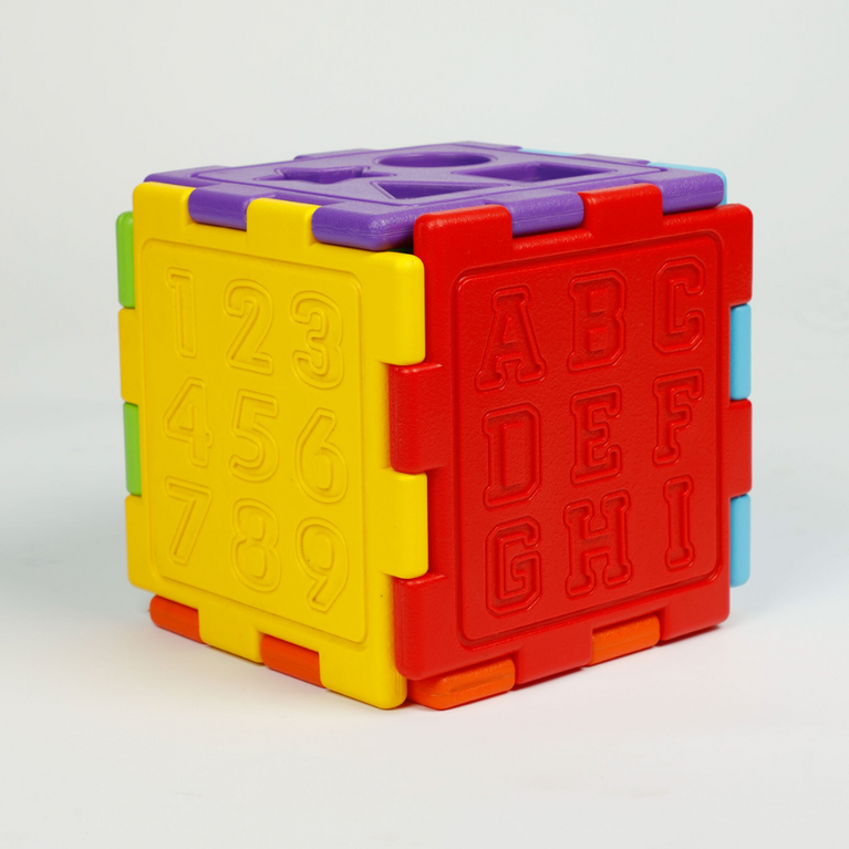 GIRNAR-Early Learning Multifunction Baby Learning Shape Matching Treasure Box Toys Kids Activity Cube