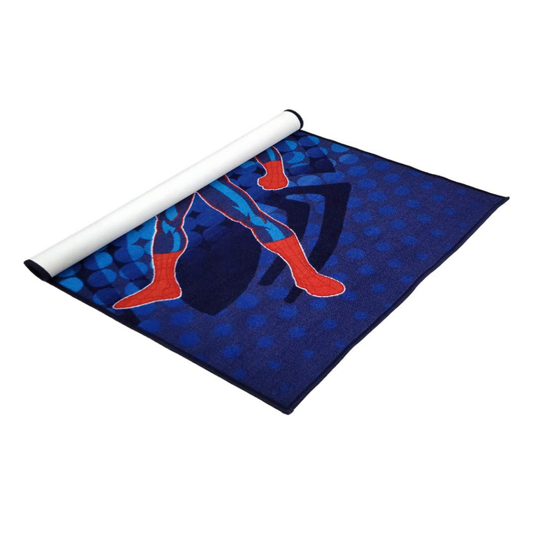 Spider-Man Kids Floor Rug 150 × 90 cm | Non-Slip Playroom Mat